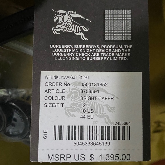 Burberry London Trench rouched mid length. BNWT Caper Green feminine sexy rare - Picture 2 of 6